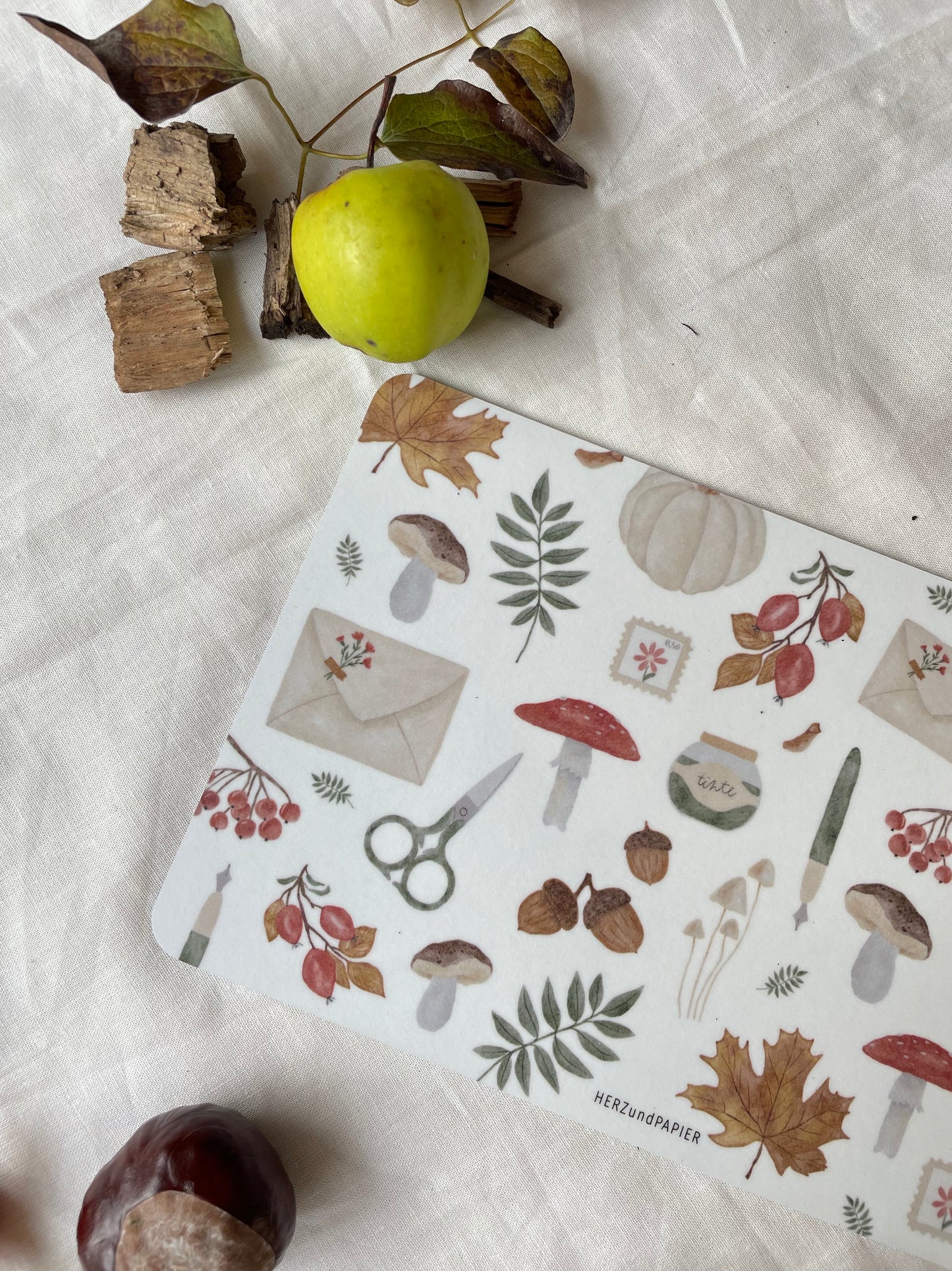 Brotzeitbrettchen "Herbstgeflüster"