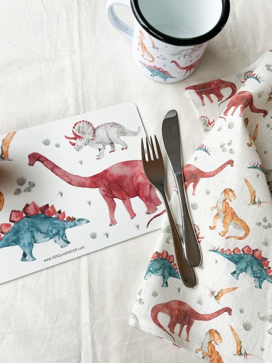 Brotzeitbrettchen "Dinosaurier"
