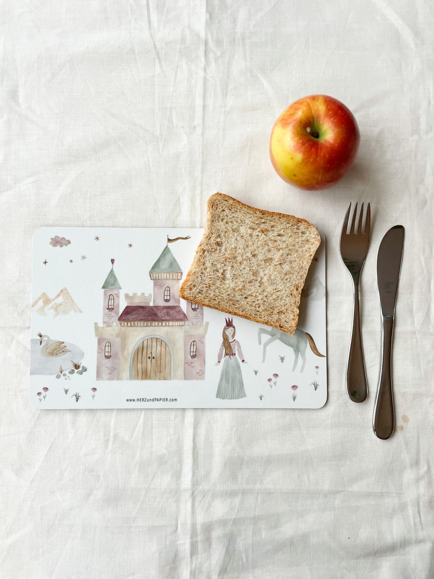 Brotzeitbrettchen "Prinzessin"