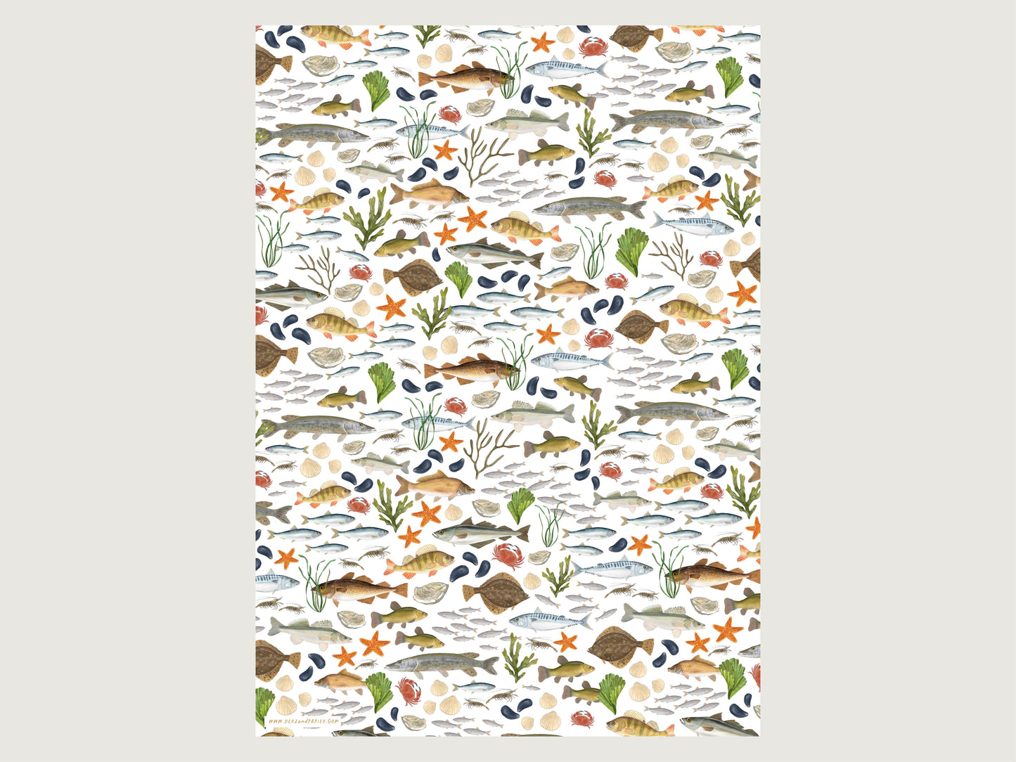 Geschenkpapier "Fische"