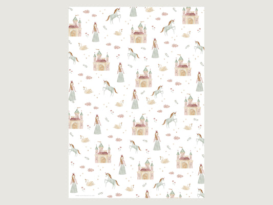Geschenkpapier "Prinzessin"