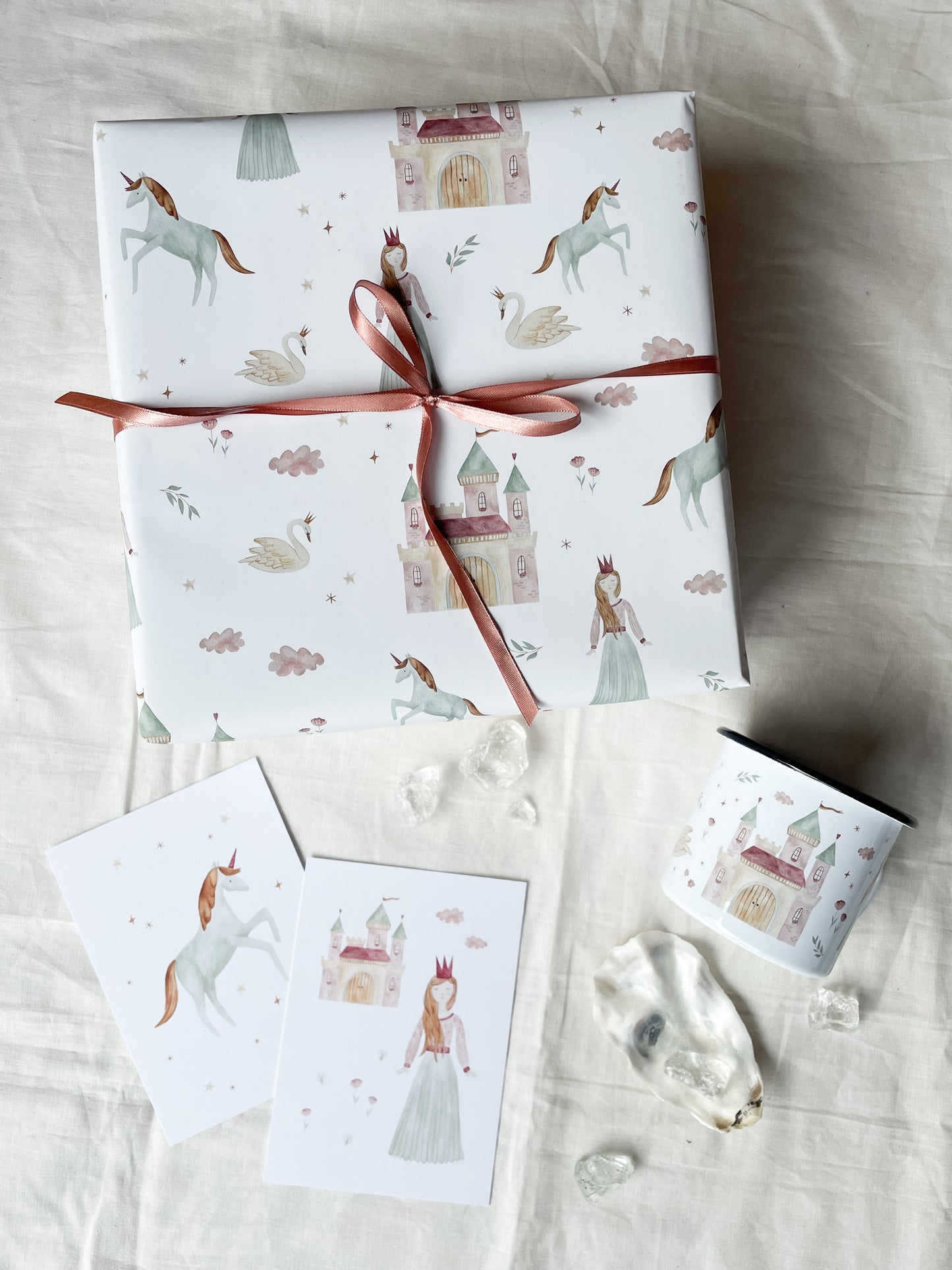 Geschenkpapier "Prinzessin"