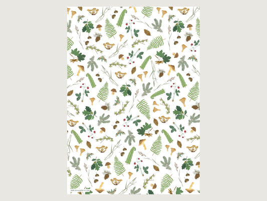 Geschenkpapier "Wald"