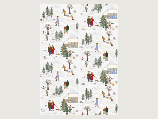 Geschenkpapier "Winterwelt"