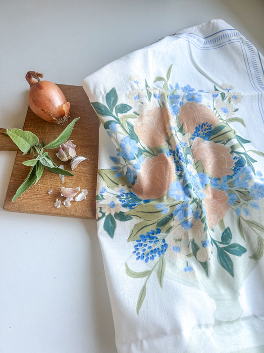 Geschirrtuch "Pokalvase" aus Leinenmix