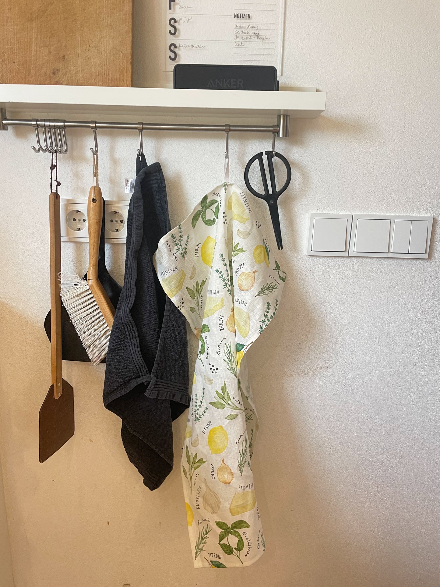 Geschirrtuch "Aroma" aus Leinenmix