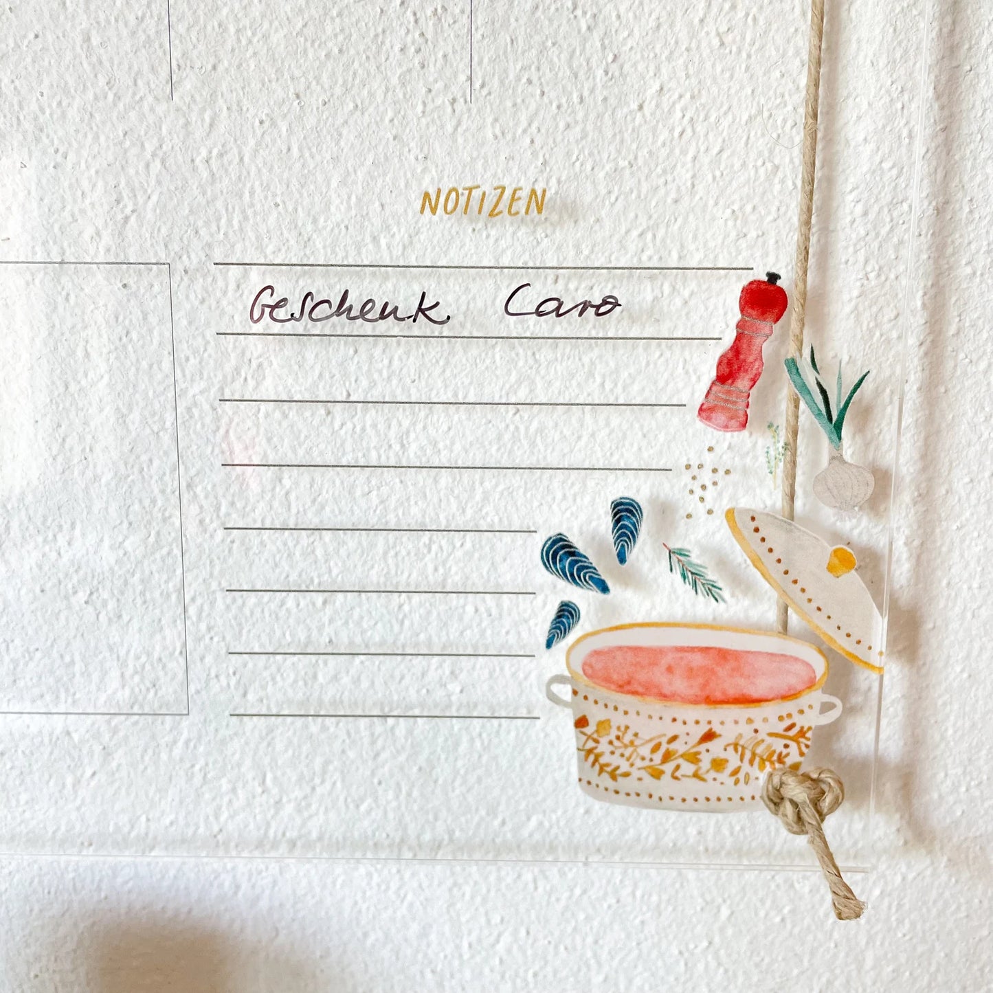 Wochenplaner "Küche"