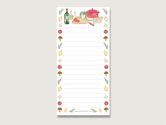 Einkaufsliste "Kochen"