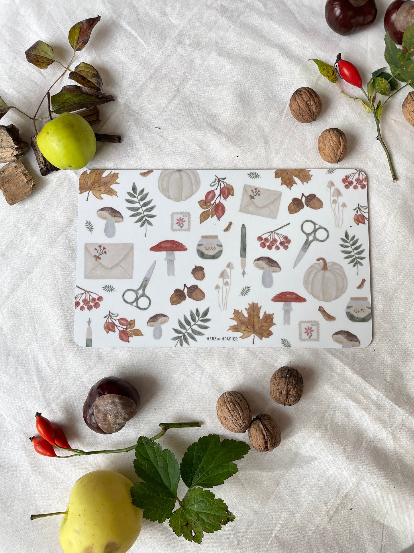 Brotzeitbrettchen "Herbstgeflüster"