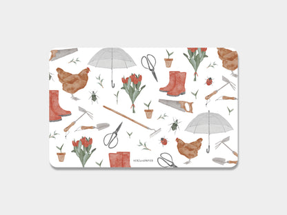 Brotzeitbrettchen "Gartenliebe"