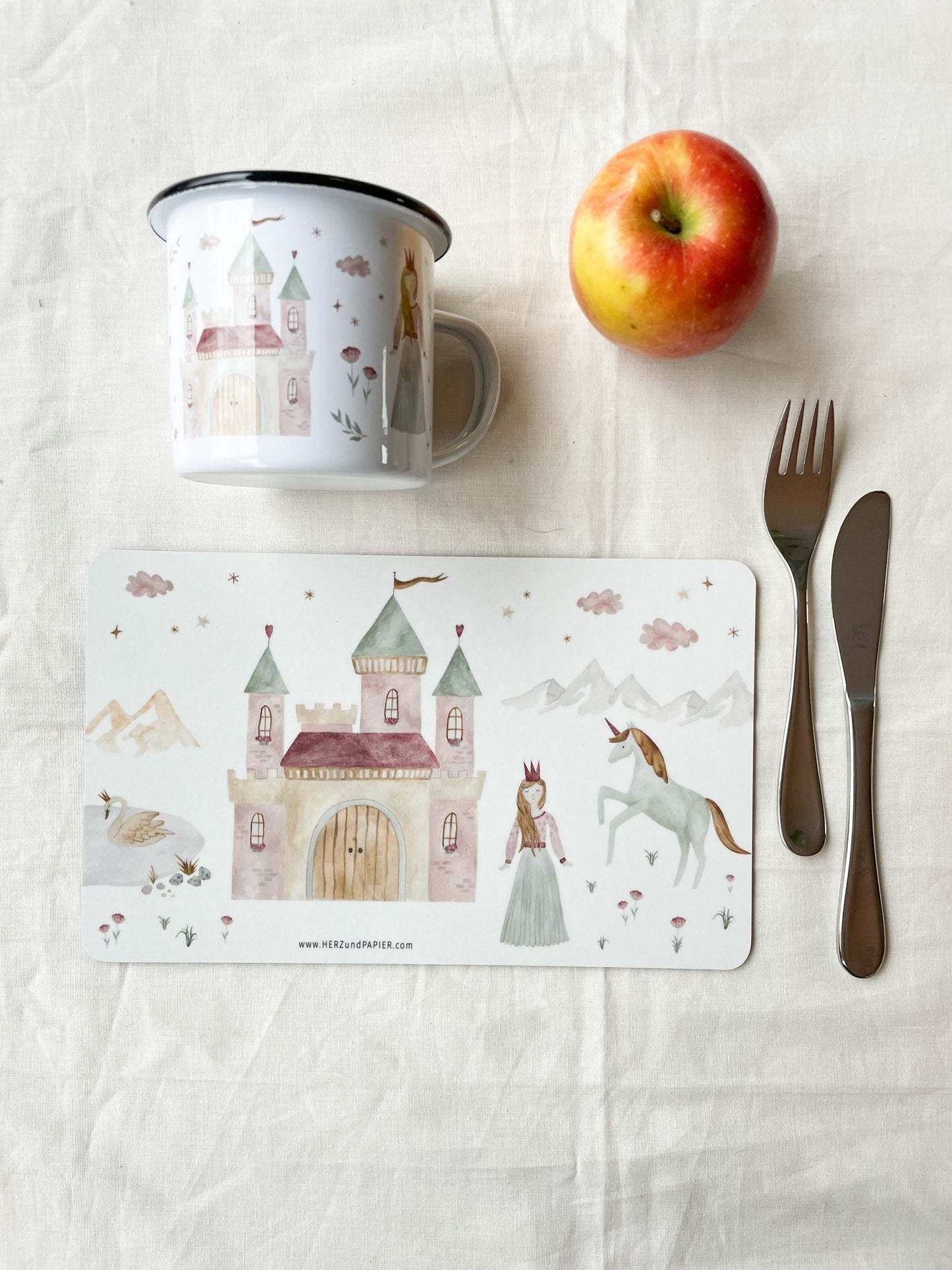 Brotzeitbrettchen "Prinzessin"