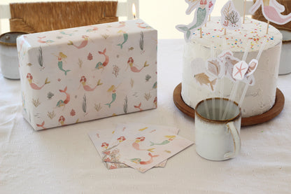 Großes Partyset "Meerjungfrauen"