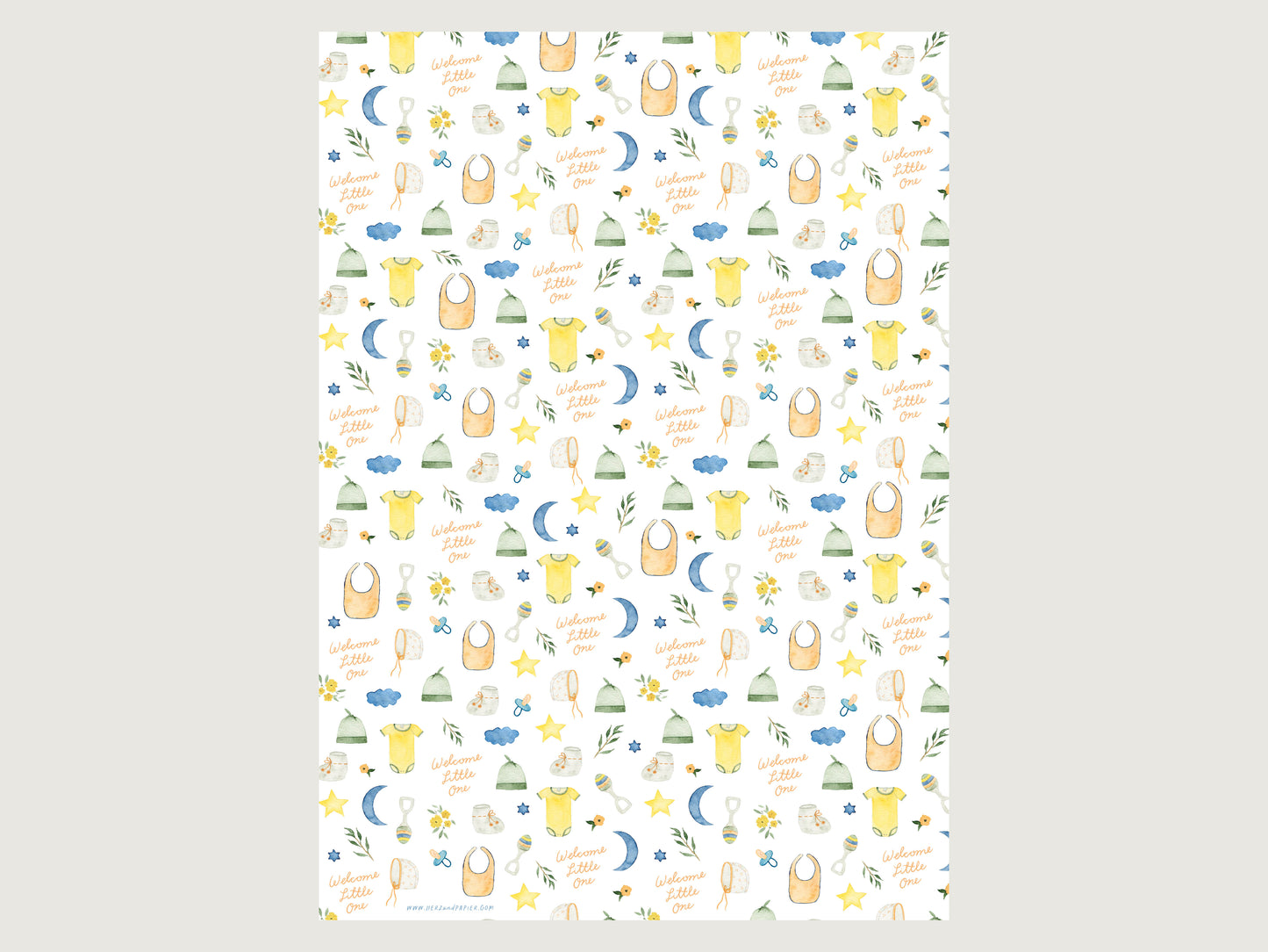 Geschenkpapier "Baby"