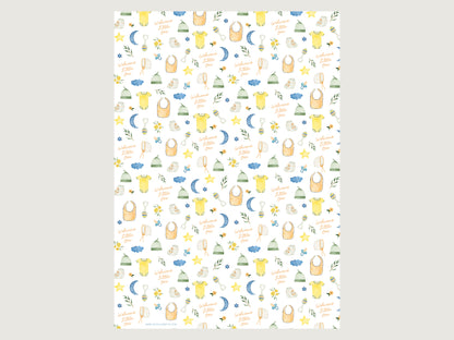 Geschenkpapier "Baby"