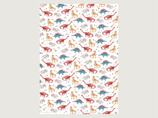 Geschenkpapier "Dino"