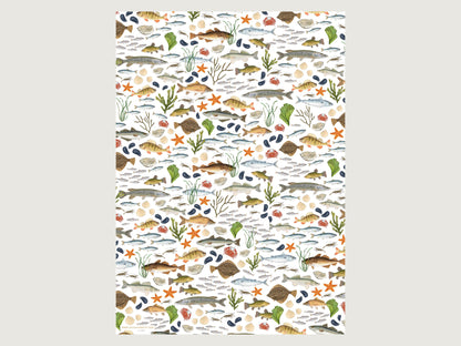 Geschenkpapier "Fische"