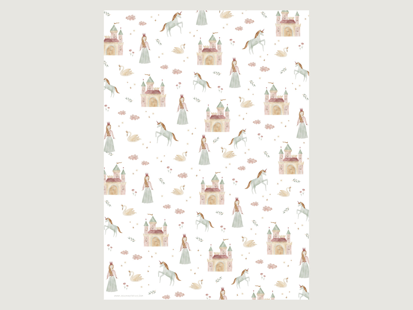 Geschenkpapier "Prinzessin"