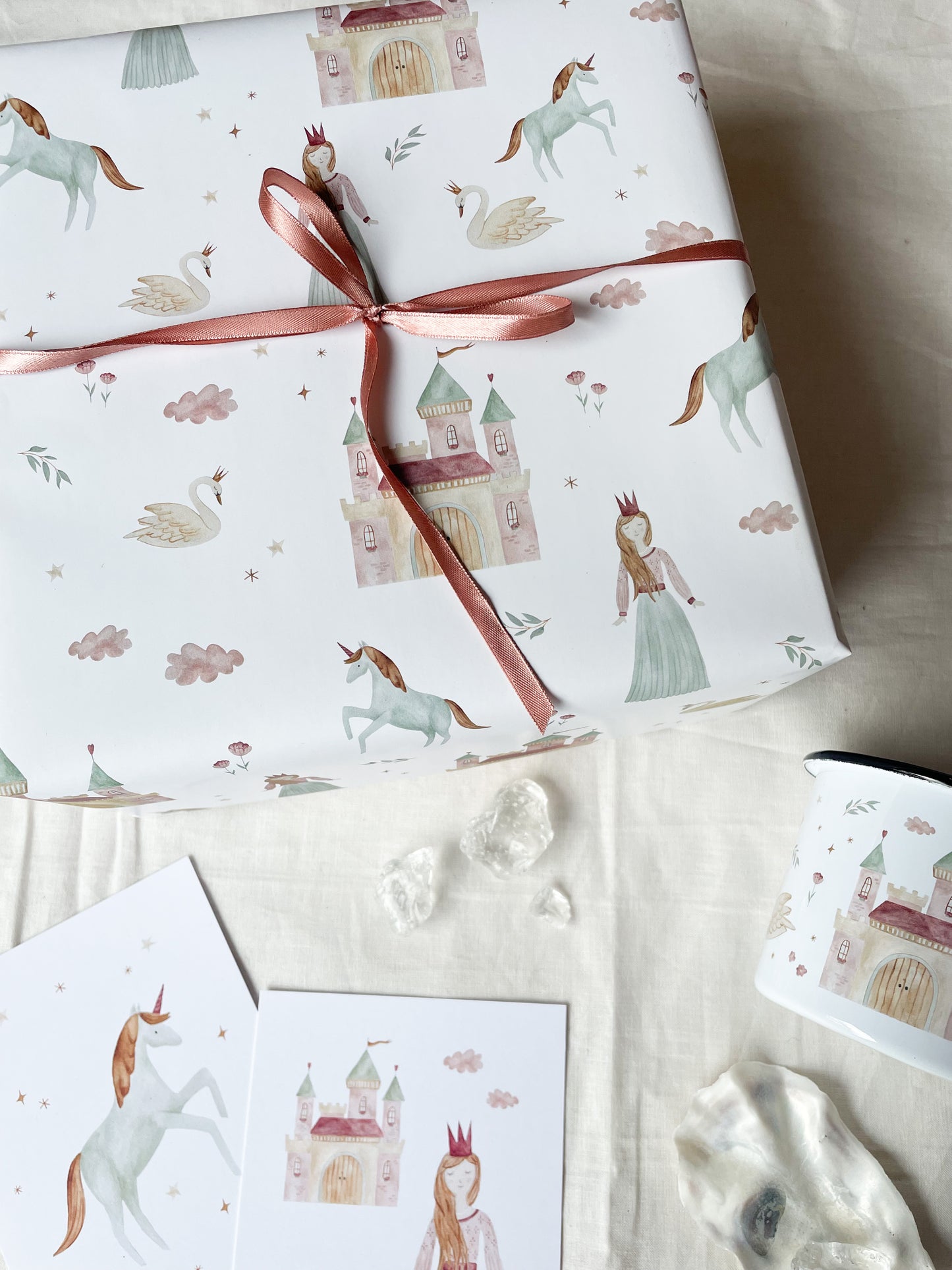 Geschenkpapier "Prinzessin"