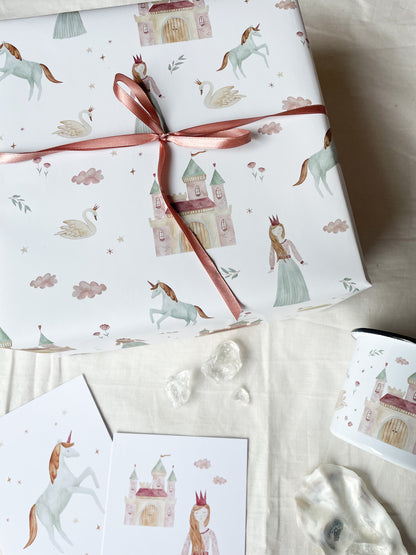 Geschenkpapier "Prinzessin"