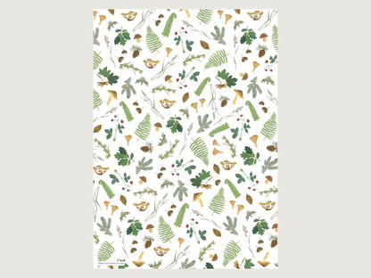 Geschenkpapier "Wald"