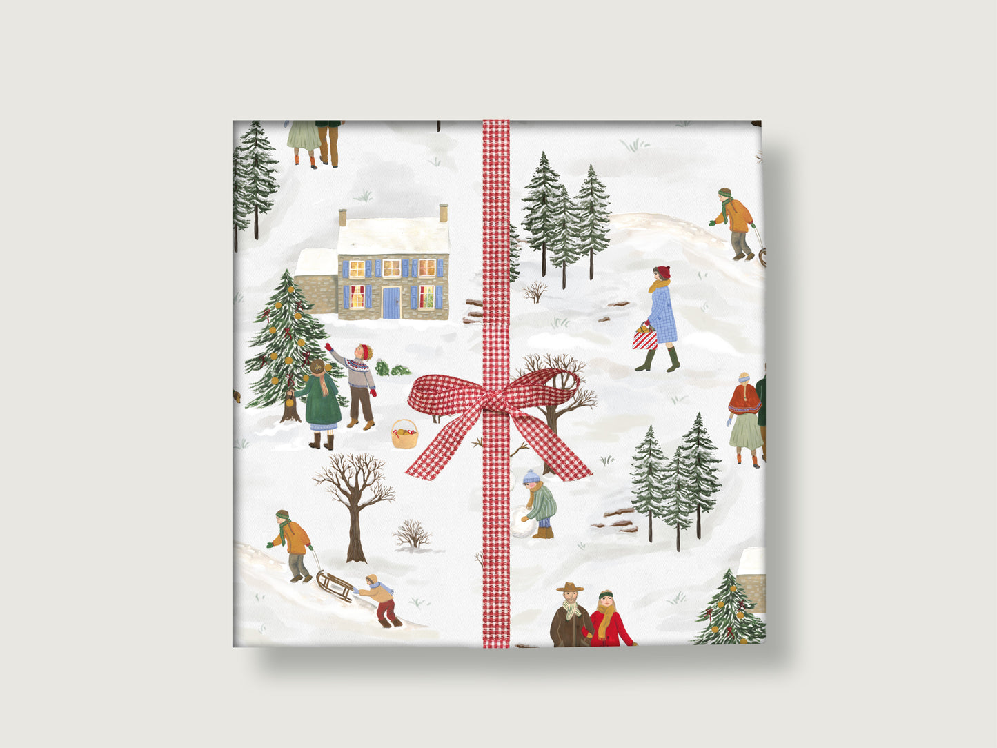 Geschenkpapier "Winterwelt"