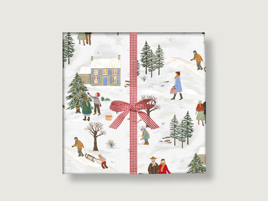 Geschenkpapier "Winterwelt"