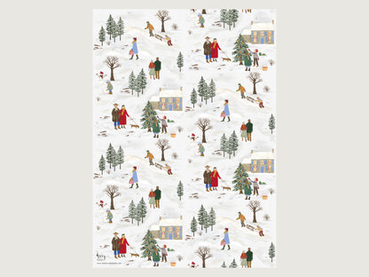 Geschenkpapier "Winterwelt"
