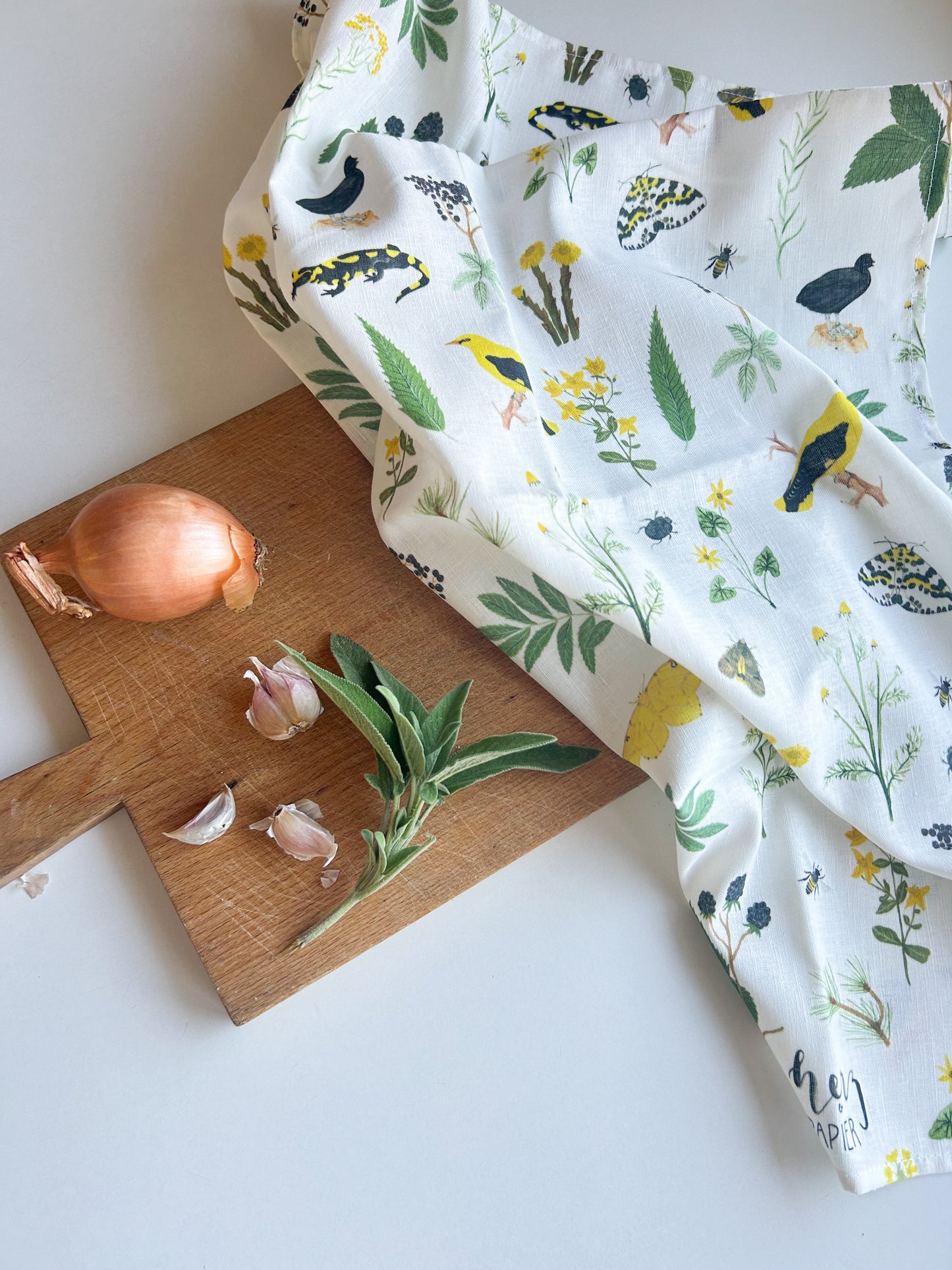 Geschirrtuch "Natur Gelb"