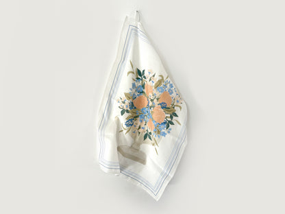 Geschirrtuch "Pokalvase" aus Leinenmix