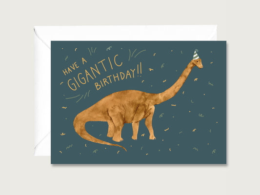 Geburtstagskarte "Gigantic Birthday"