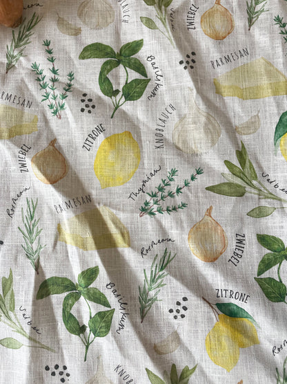 Geschirrtuch "Aroma" aus Leinenmix