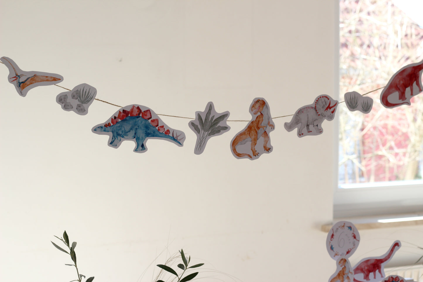 Großes Partyset "Dinosaurier"