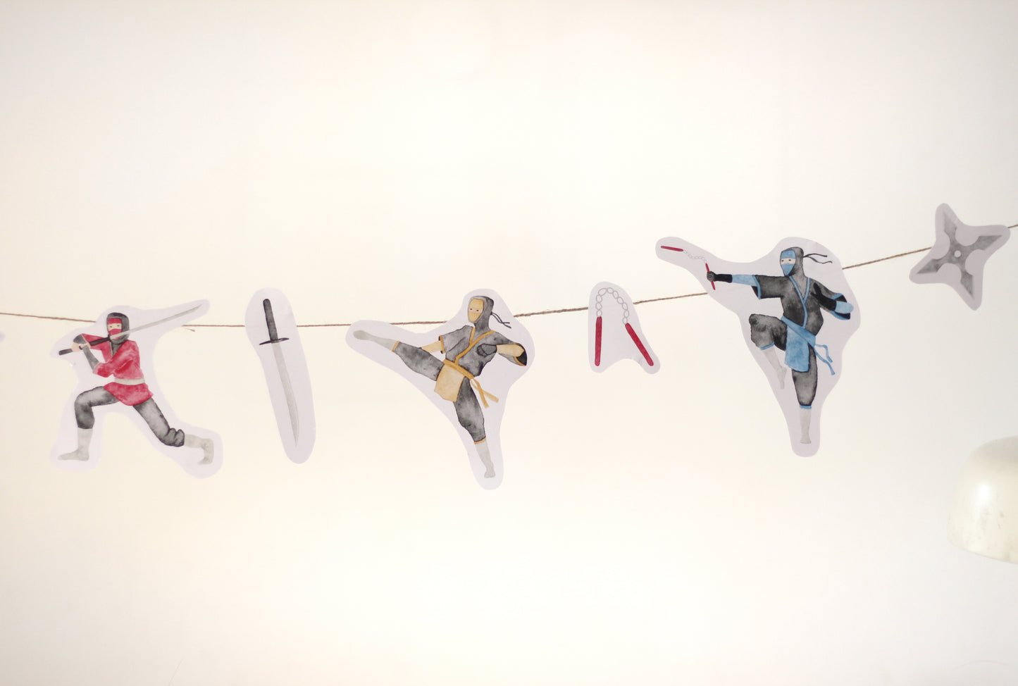 Großes Partyset "Ninjas"