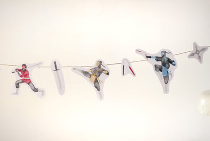 Großes Partyset "Ninjas"