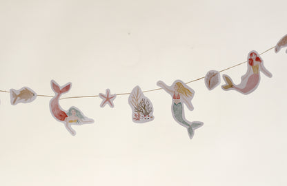 Großes Partyset "Meerjungfrauen"