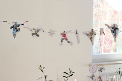 Großes Partyset "Ninjas"