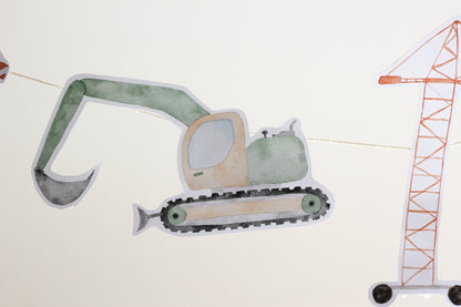 Großes Partyset "Baustelle"