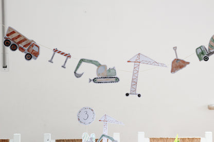 Großes Partyset "Baustelle"