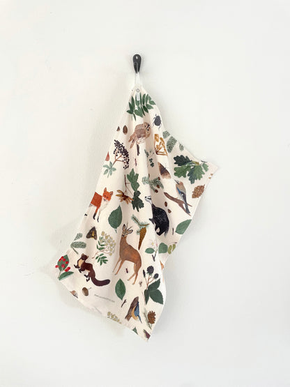 Kinderhandtuch "Wald" 30x50cm