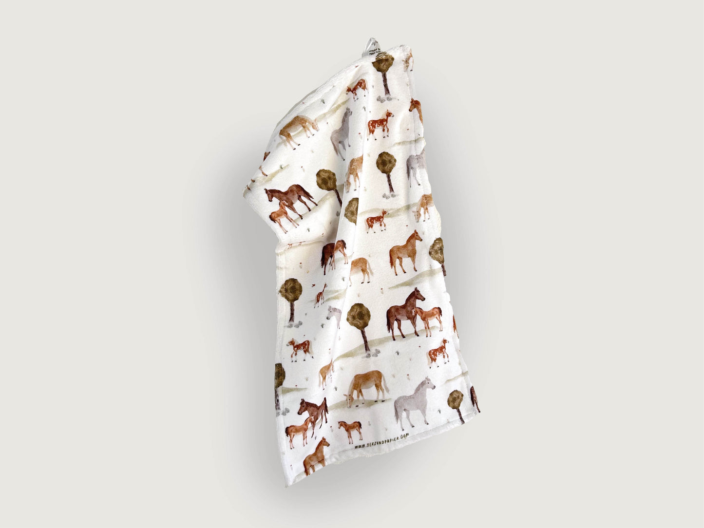 Kinderhandtuch "Pferde"30x50cm