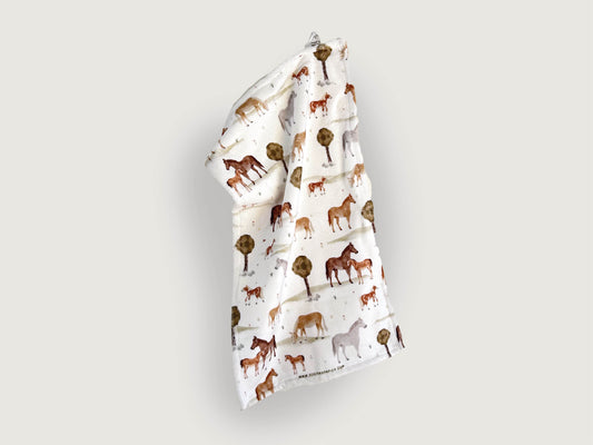 Kinderhandtuch "Pferde"30x50cm