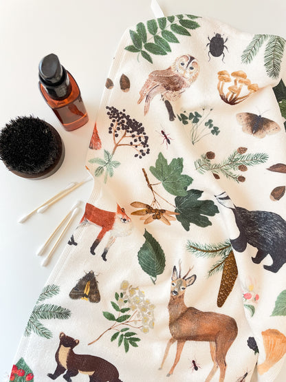 Kinderhandtuch "Wald" 30x50cm