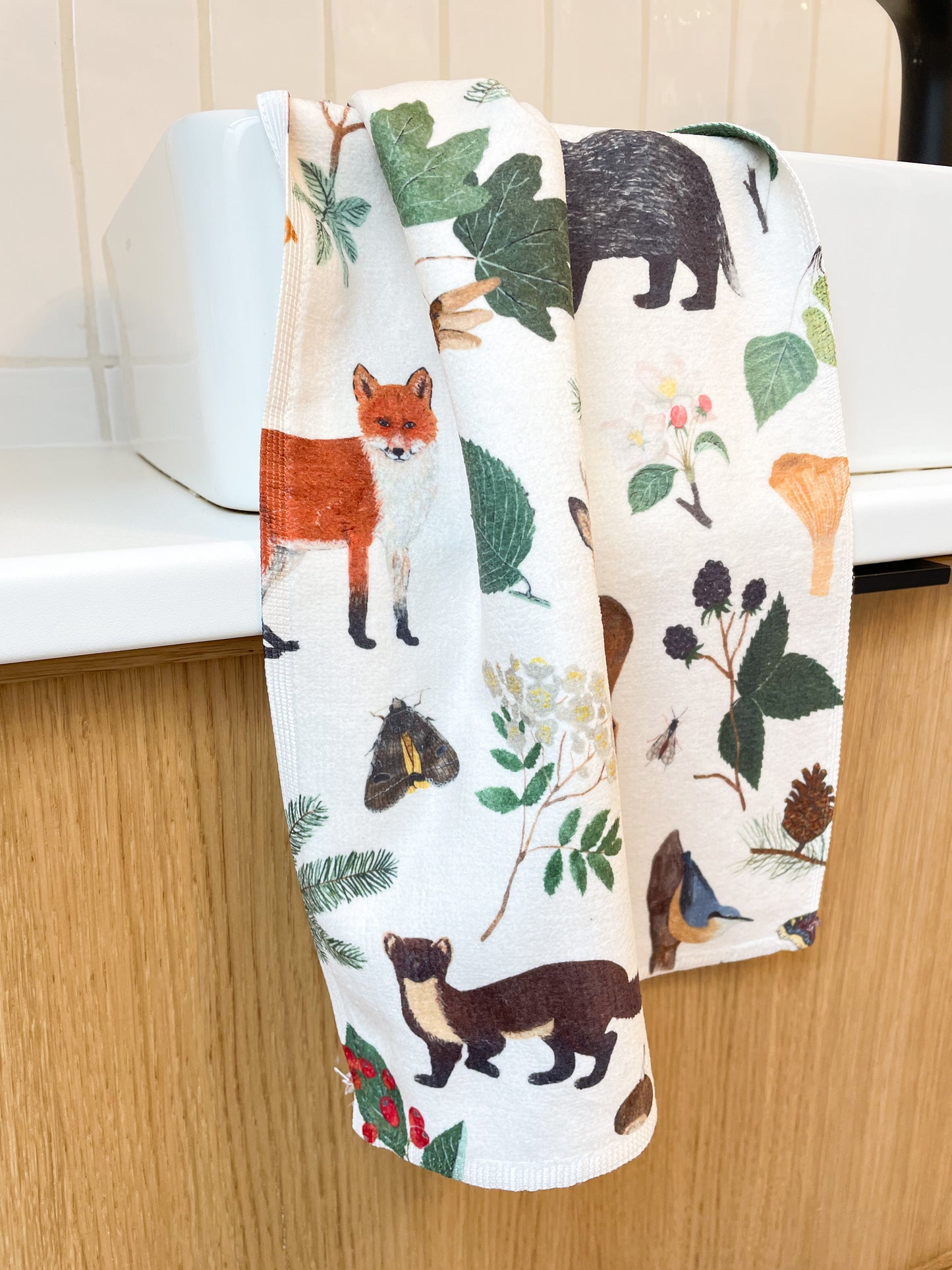 Kinderhandtuch "Wald" 30x50cm