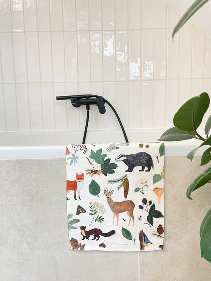 Kinderhandtuch "Wald" 30x50cm