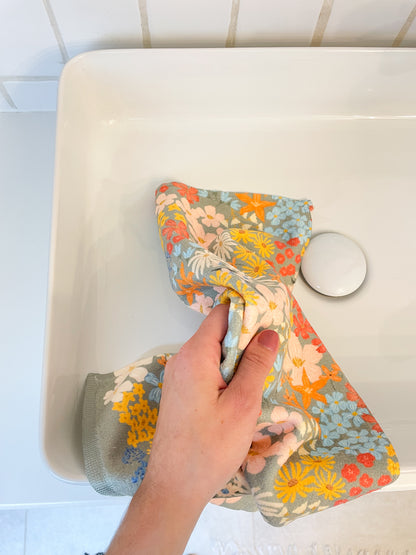 Kinderhandtuch "Blumen" 30x50cm