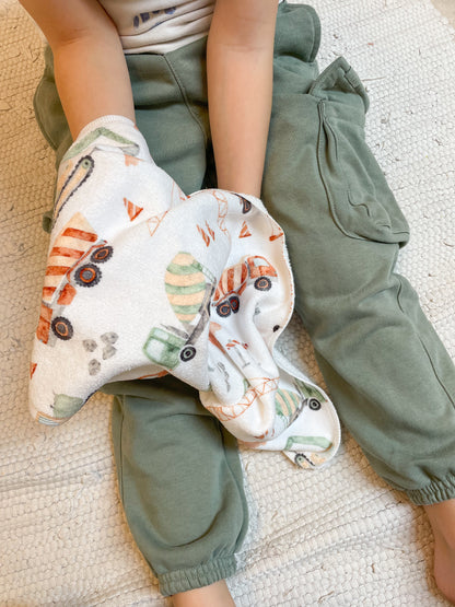 Kinderhandtuch "Baustelle" 30x50cm