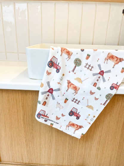 Kinderhandtuch "Bauernhof" 30x50cm