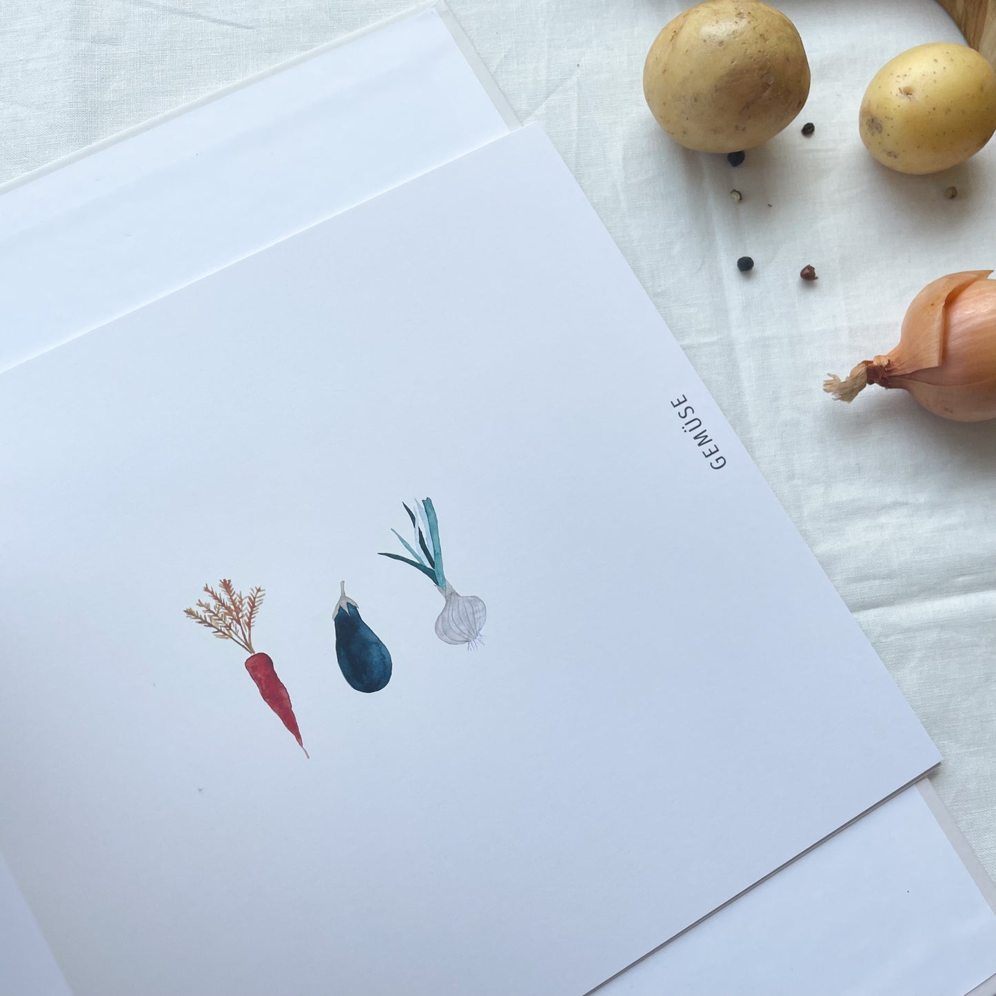 Register für Rezeptordner in A4