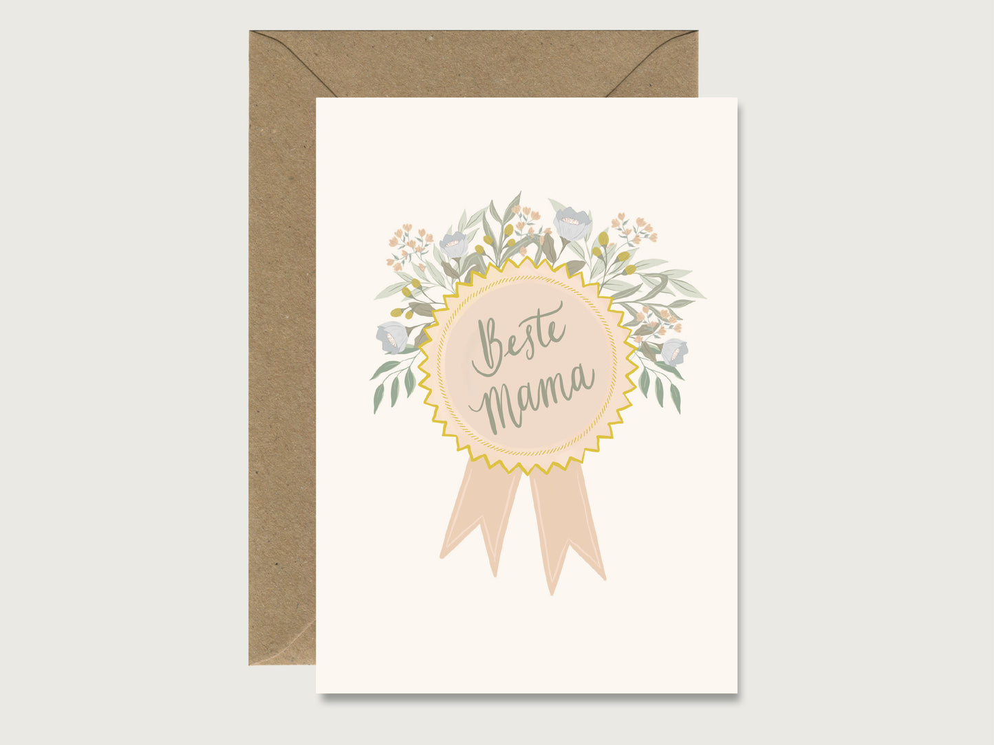 Karte "Beste Mama - Orden"