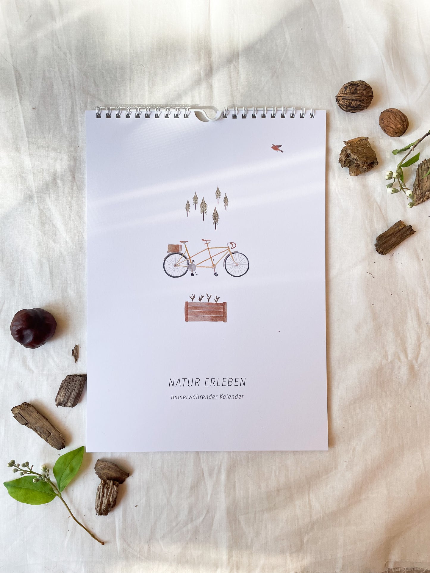 Geburtstagskalender "Natur erleben" in Din A4